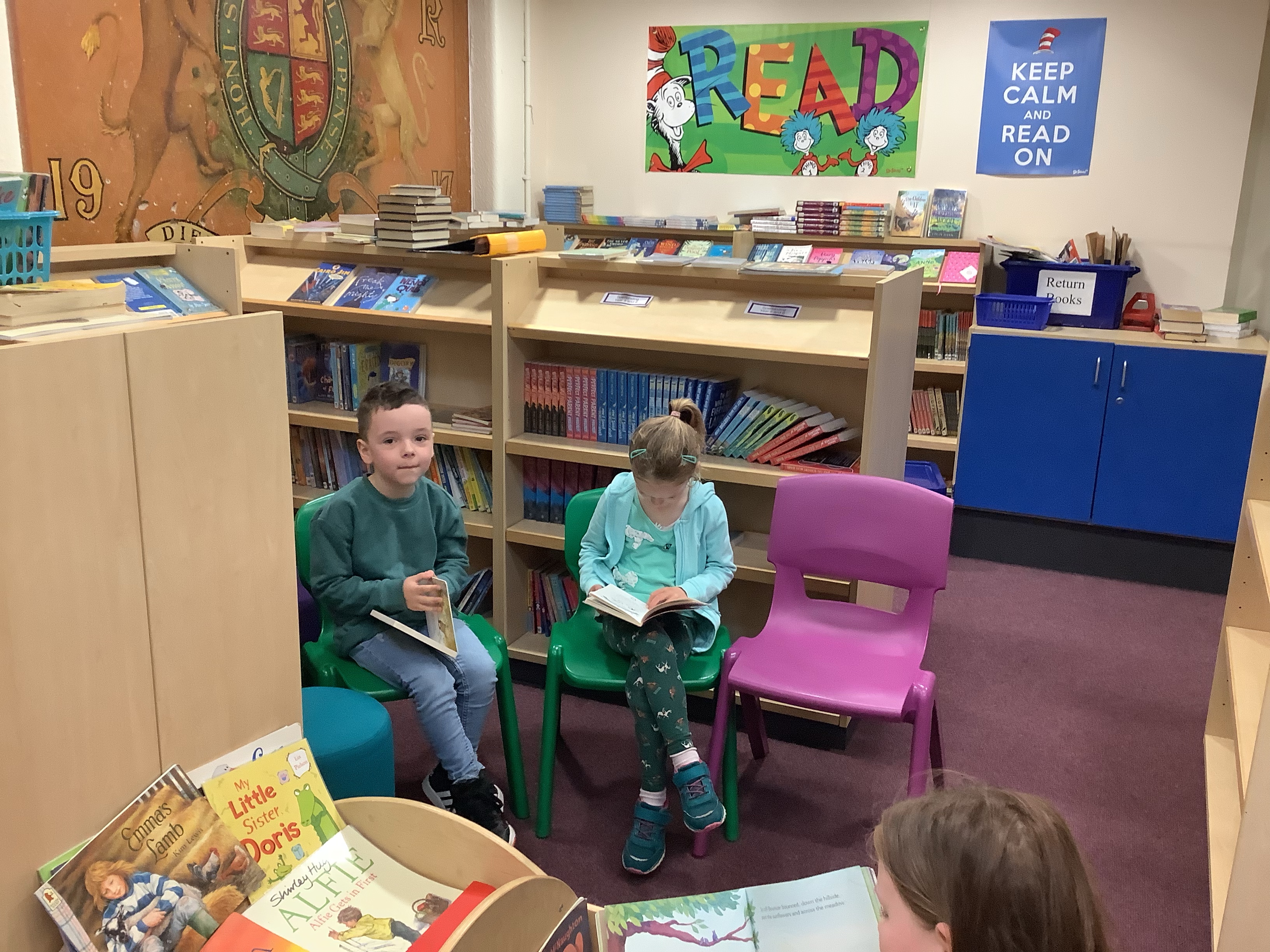 Year 1 visited the library! | SJB Primary School