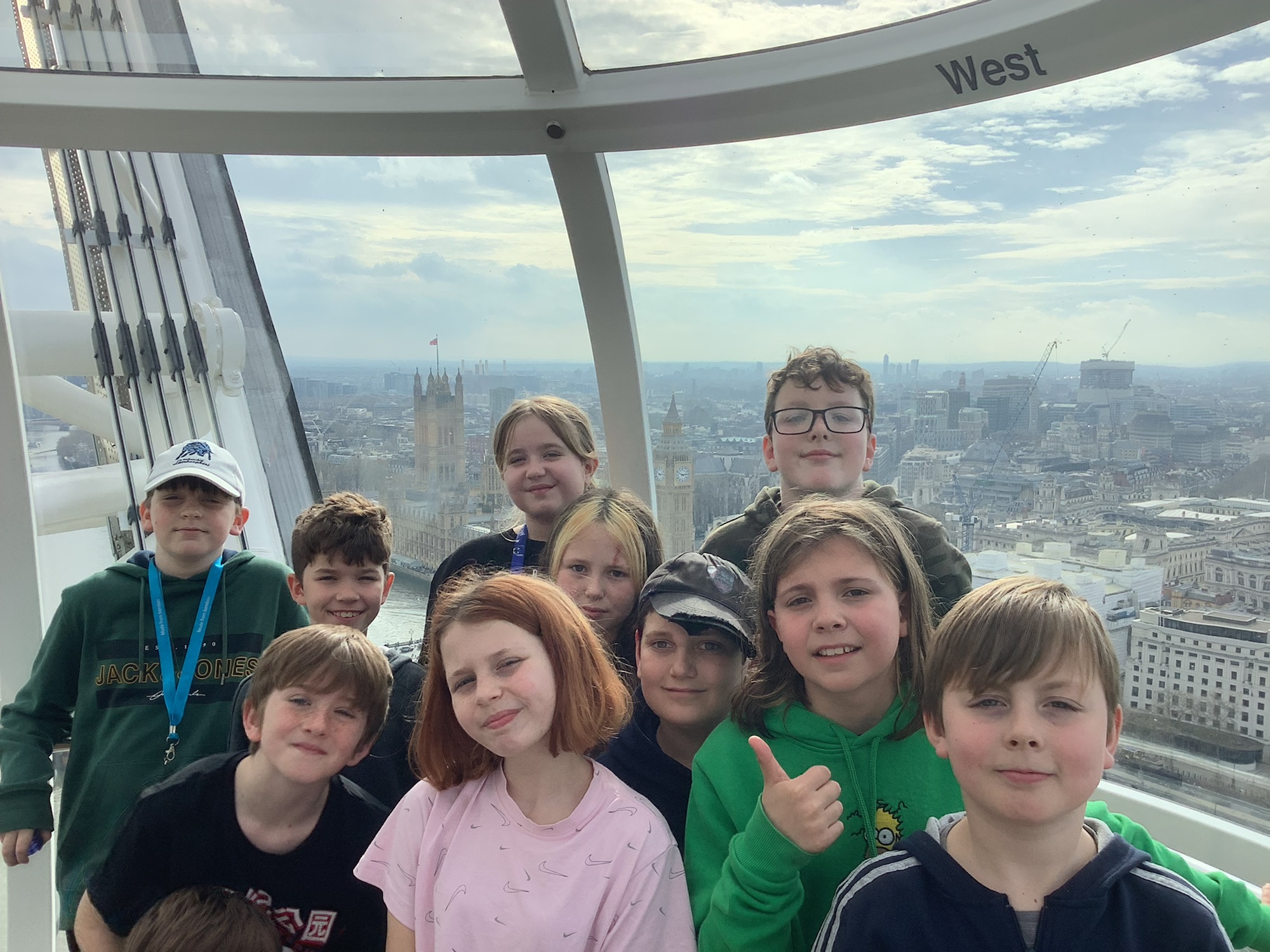 Year 6 on the London Eye! | SJB Primary School