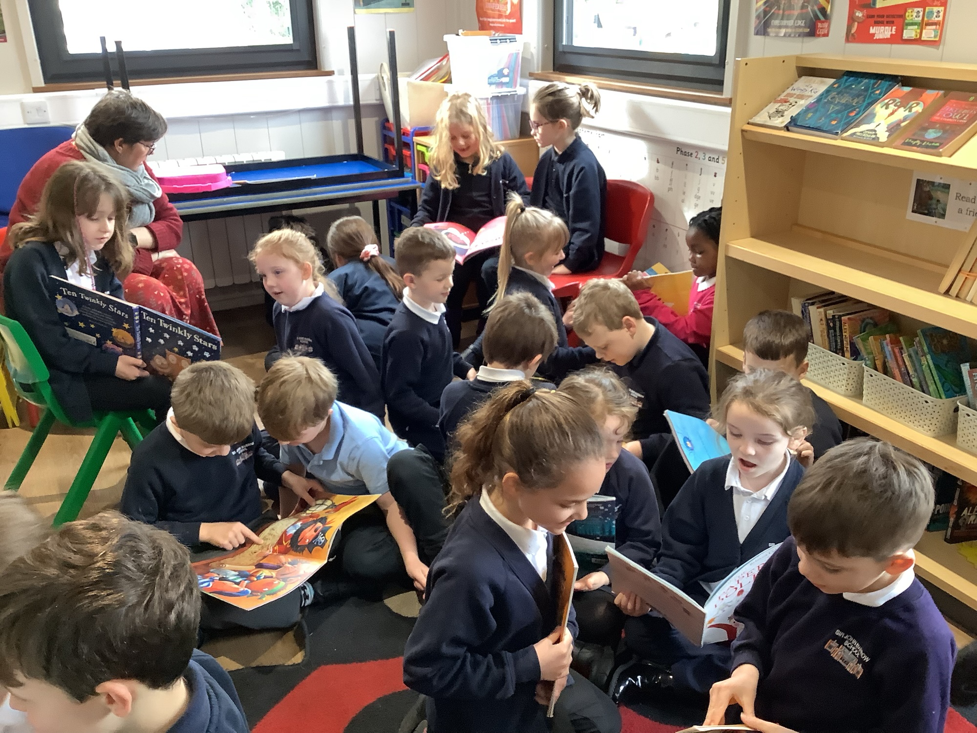 Y2 Book Week Library Visit | SJB Primary School