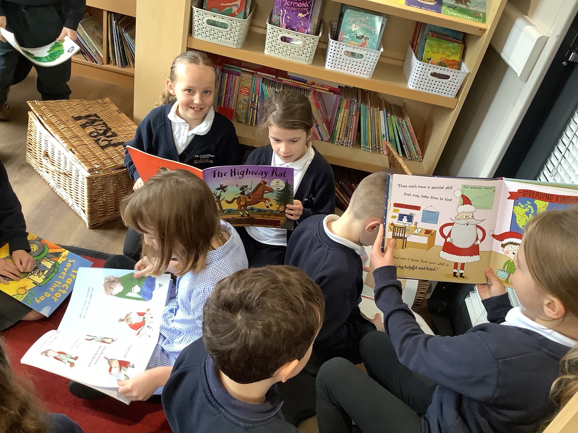 Y2 Book Week Library Visit | SJB Primary School