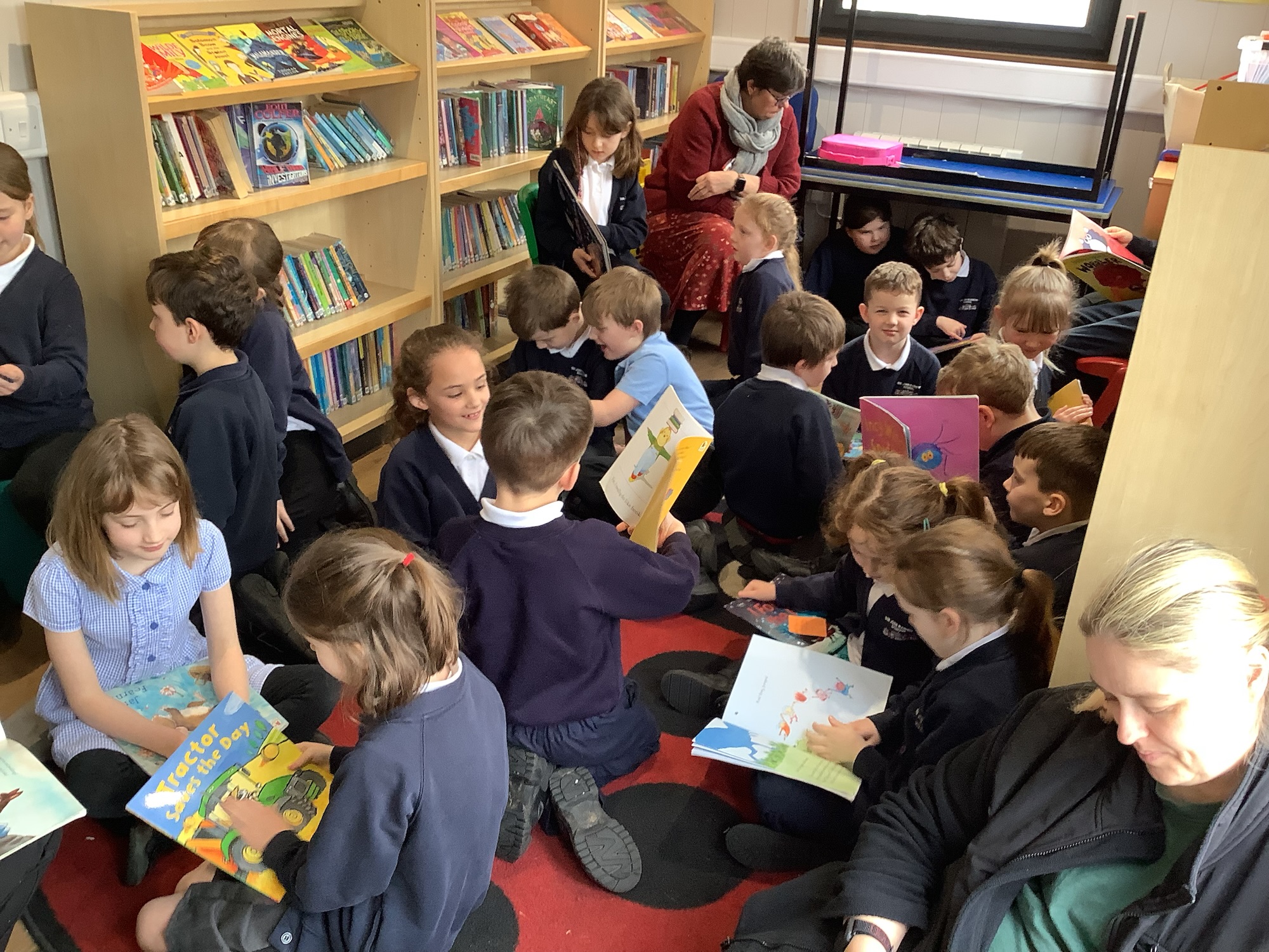 Y2 Book Week Library Visit | SJB Primary School